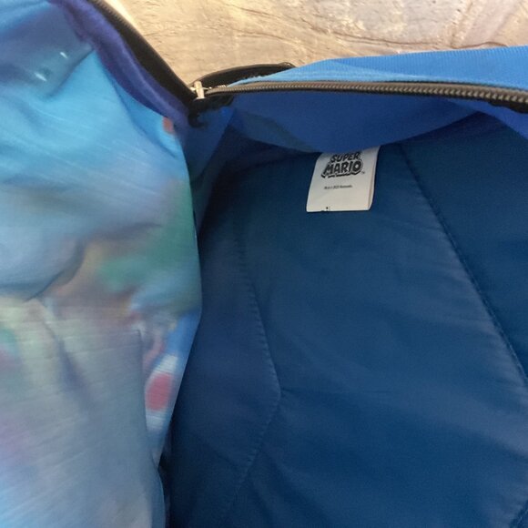 Nintendo Super Mario Friends Laptop 17" Backpack Mesh Pockets & Padded Straps - Picture 7 of 8